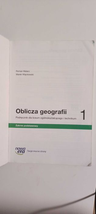 Oblicza geografii 1 zakres podstawowy