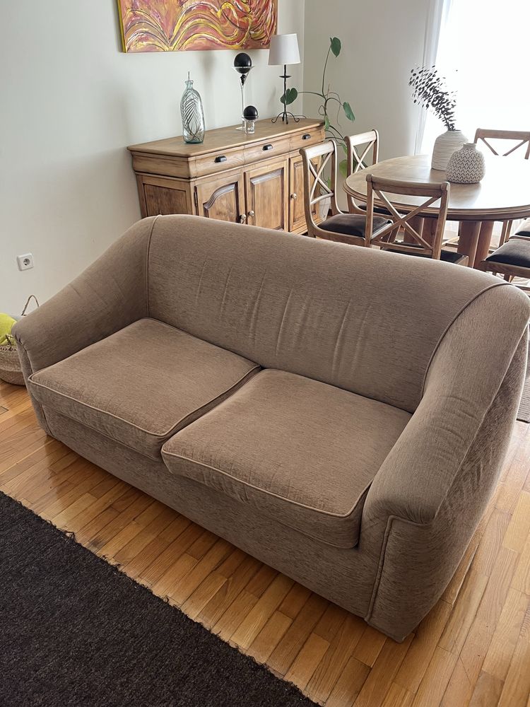 2 sofas tecido bom estado
