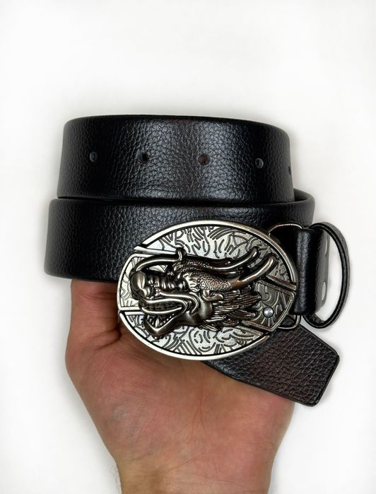 Кожаный ремень с зажигалкой в пряжке зажигалка с ножом з ножем stussy