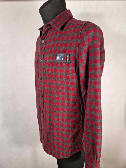 SUPERDRY Limited Edition Koszula Męska Flanelowa M Oryginalna Super