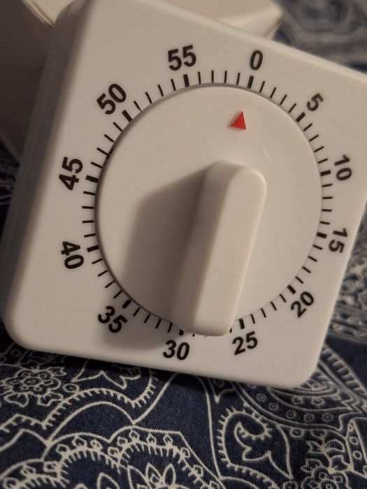 Mechaniczny timer na baterię minutnik kuchenny
