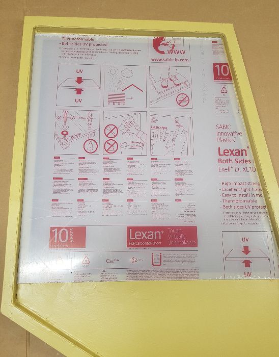 Poliwęglan lity - szyby do koparek, ciagników, wózków widłowych plexi