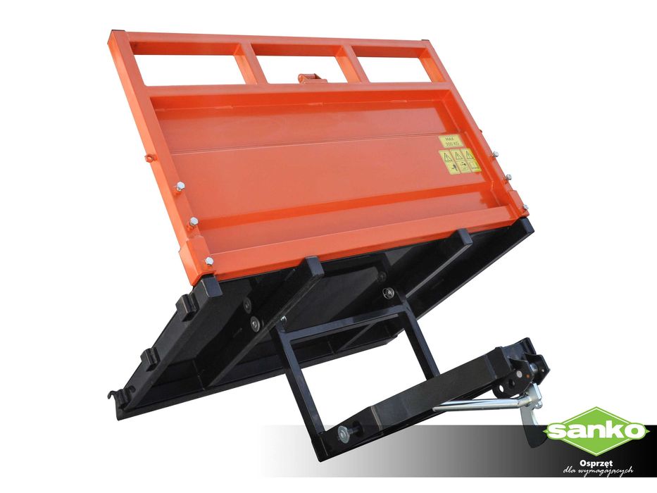 Skrzynia transportowa z manualnym kiprem