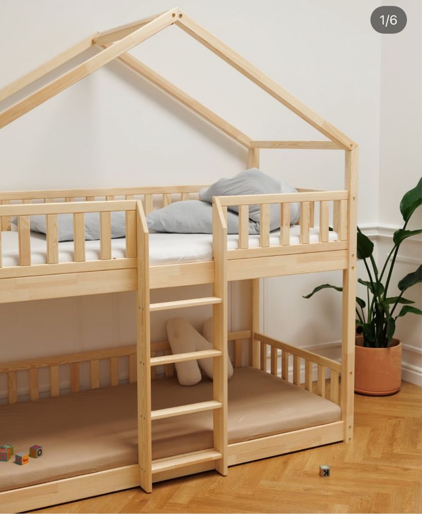 Cama beliche casinha monlitcabane