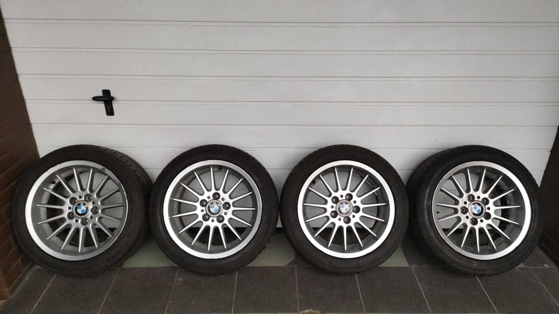 Koła Bmw 5 E39 17'' 5x120 opony lato 235/45/17 255/40/17 (OL1565)