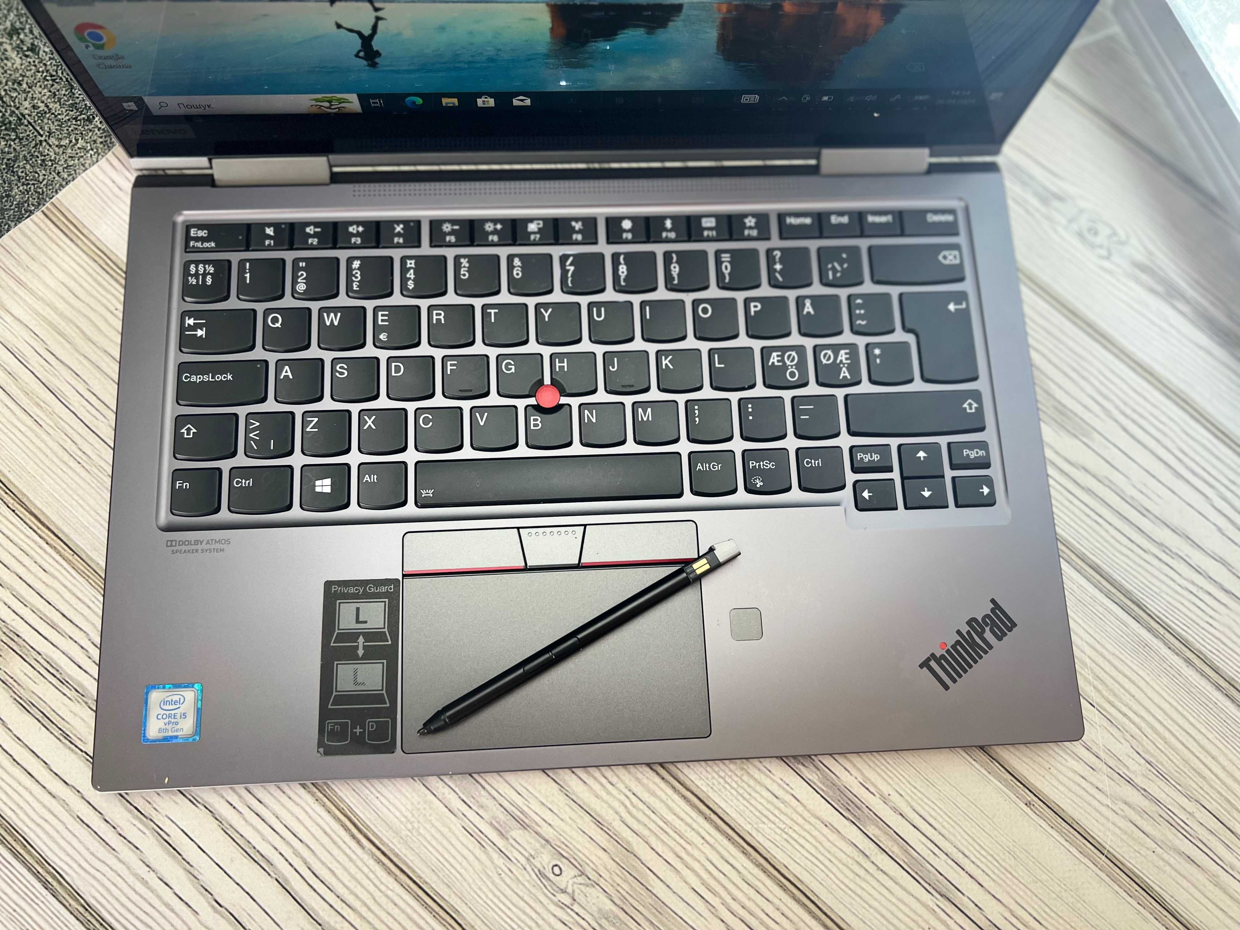 Ноутбук трансформер Lenovo ThinkPad X1 Yoga G4 IPS\I5-8365U\16\SSD512