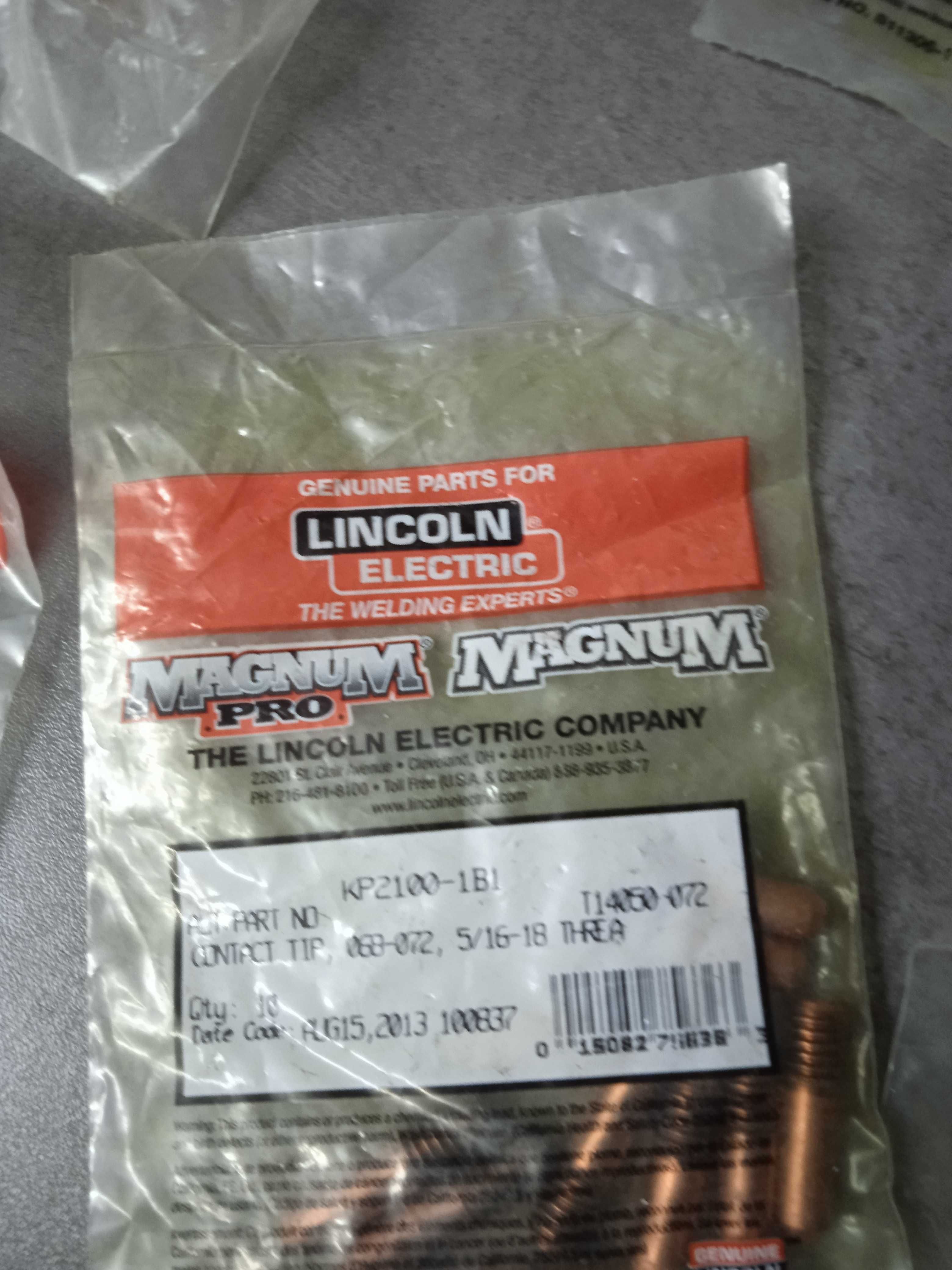 Material para máquinas semiautomática Lincoln