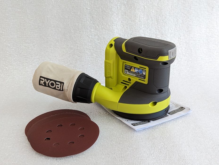 RYOBI ONE+ PCL406 18V Шліфмашина ексцентрикова акумуляторна