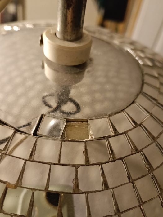 Kula dyskotekowa 40 cm z napędem elektrycznym