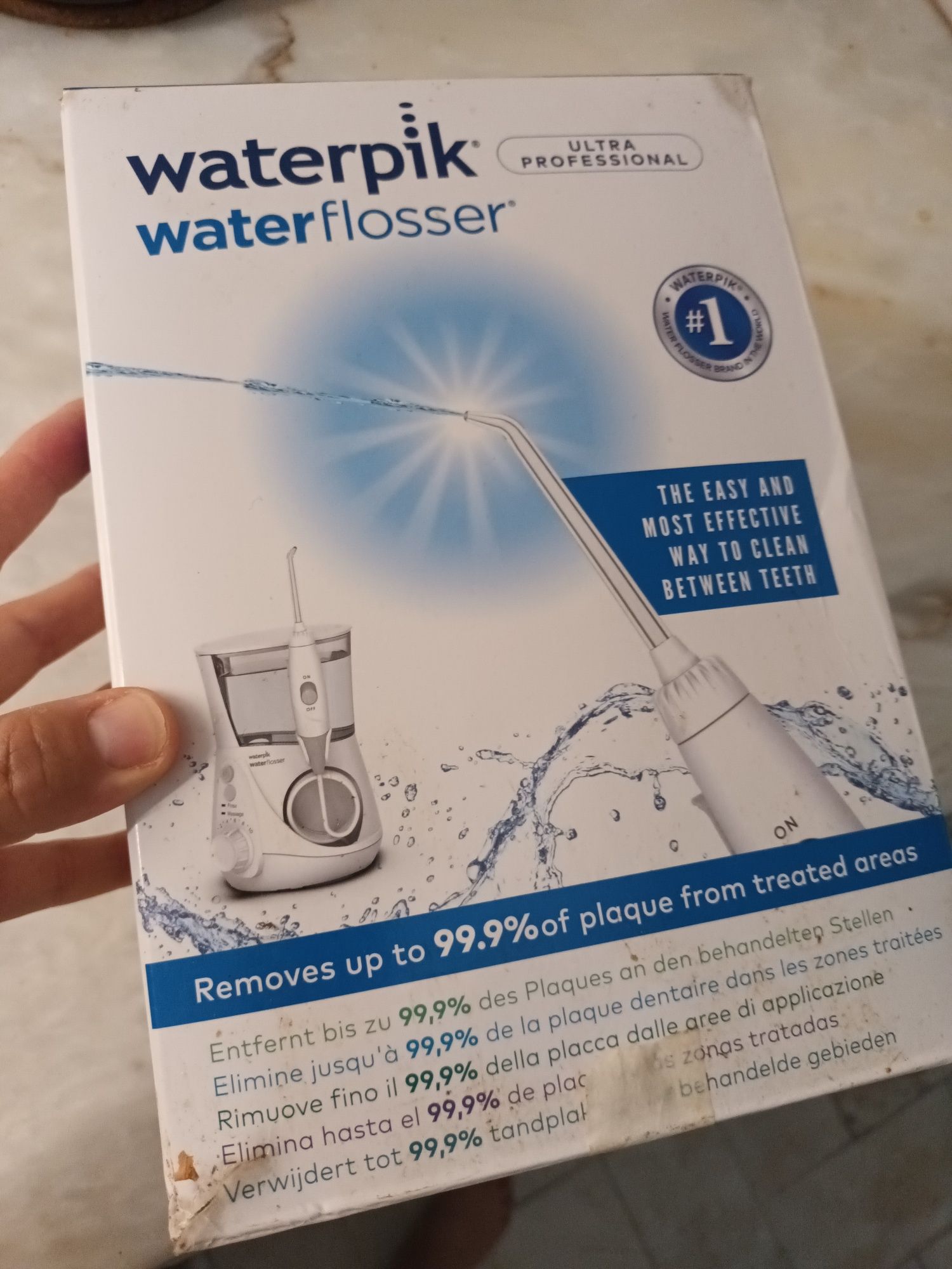 Jato de água waterpik original higiene oral