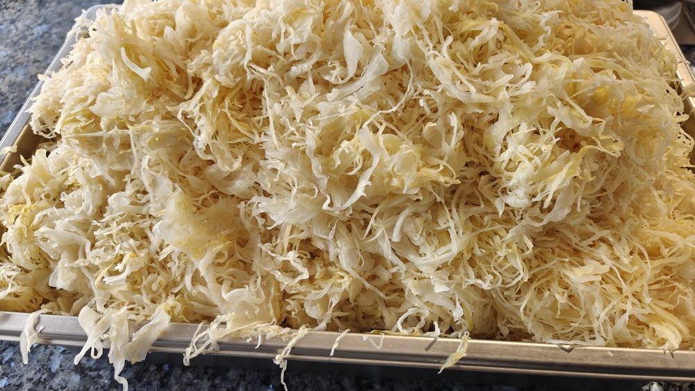 Kapusta kiszona chrupiąca