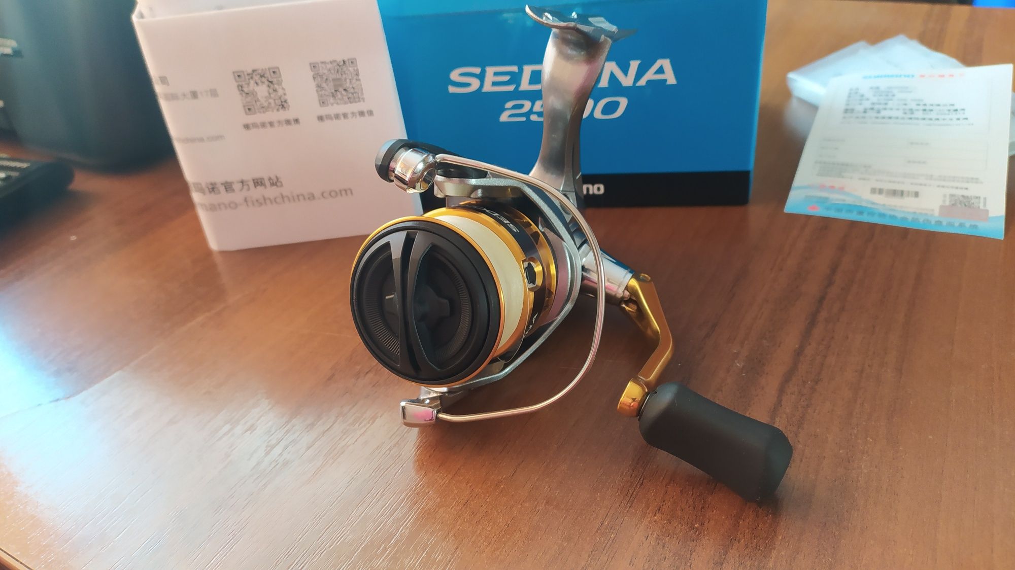 Котушка Shimano Sedona 2500 FI + редюсер