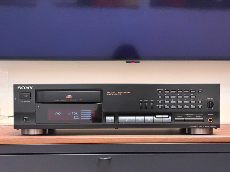 ‼️ Sony CD-плеер CDP-711 винтажный Hi-Fi, Япония, верхняя линейка!