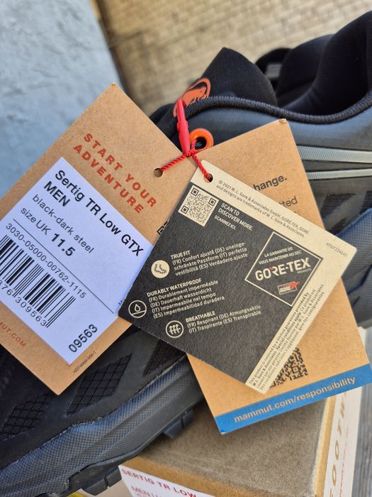 Кроссовки Mammut sertig tr low gtх оriginal