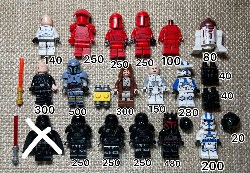 Лего Мініфігурки star Wars Деталі Lego ninjago