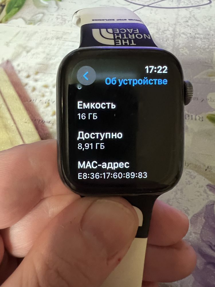 Apple Watch 4 space gray Aluminium Case 44мм