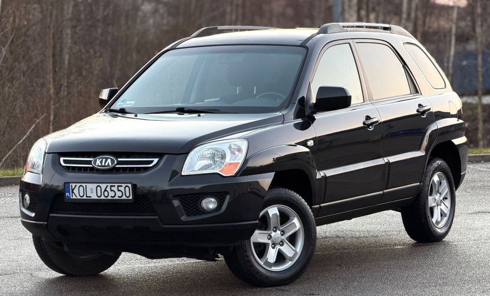 Kia Sportage II LIFT 2009r 2.0 Benzyna 142KM + GAZ, Nowe Opony