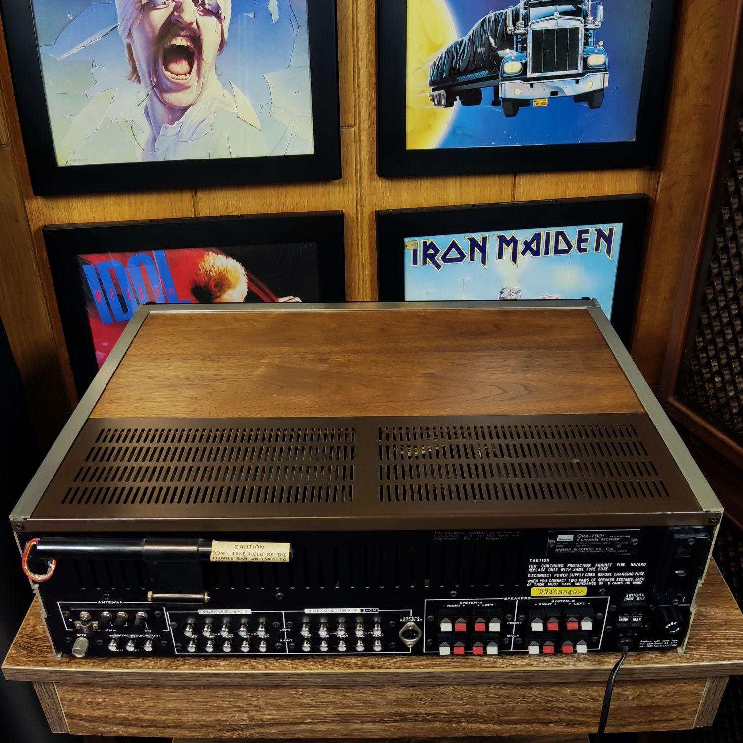 Amplituner Sansui QS 4-channel receiver QRX-7001 MONSTER Vintage