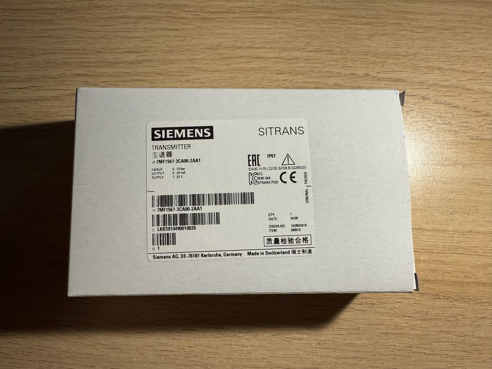 SIEMENS 7MF1567-3CA00-2AA1