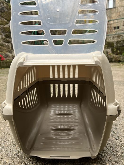 Mala de viagem ou de transporte para cao