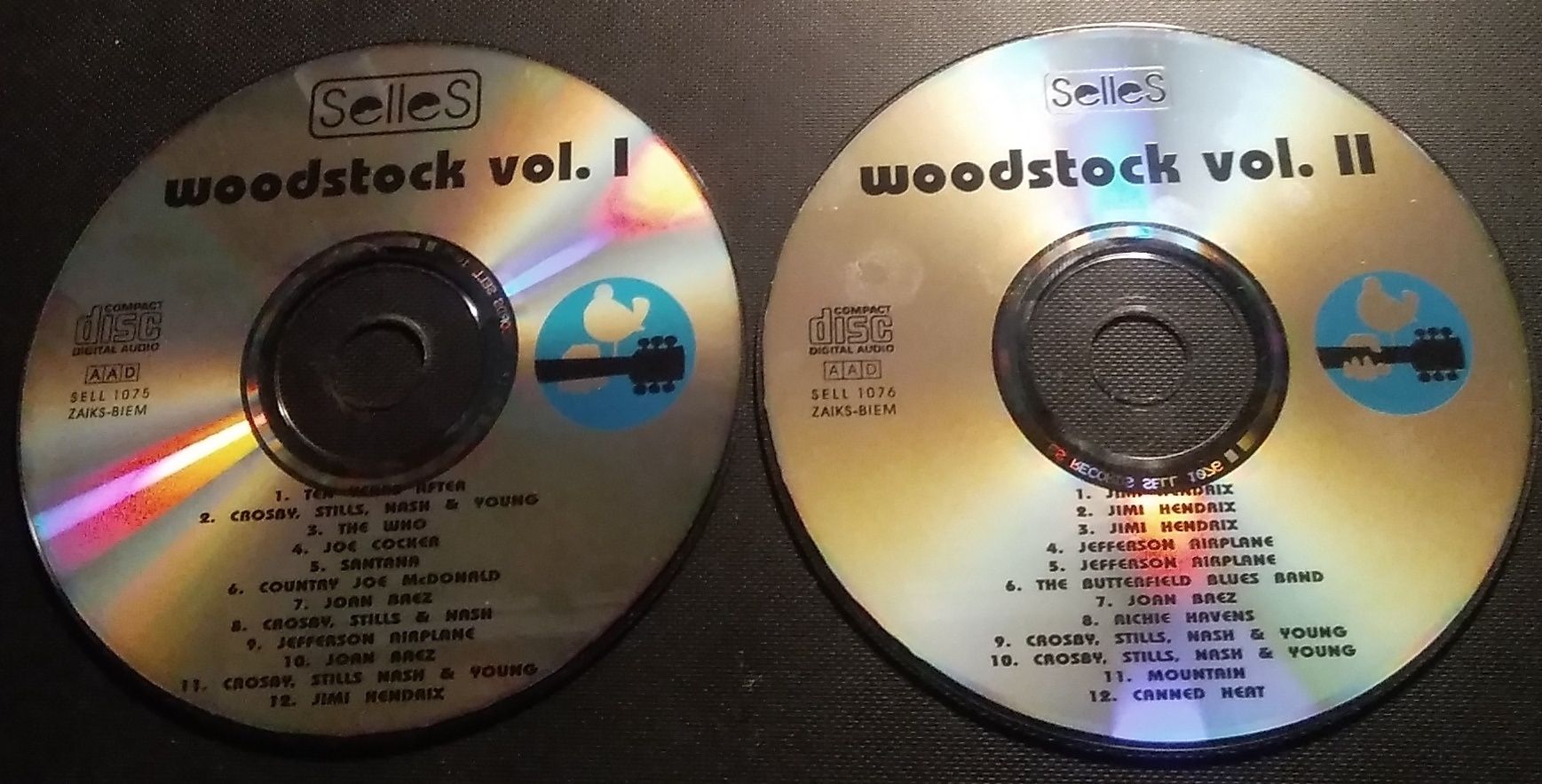 Woodstock '69 vol. 1  vol. 2