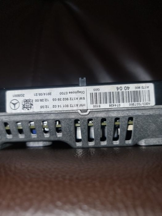 Display mercedes-benz w204 coupé de 2014