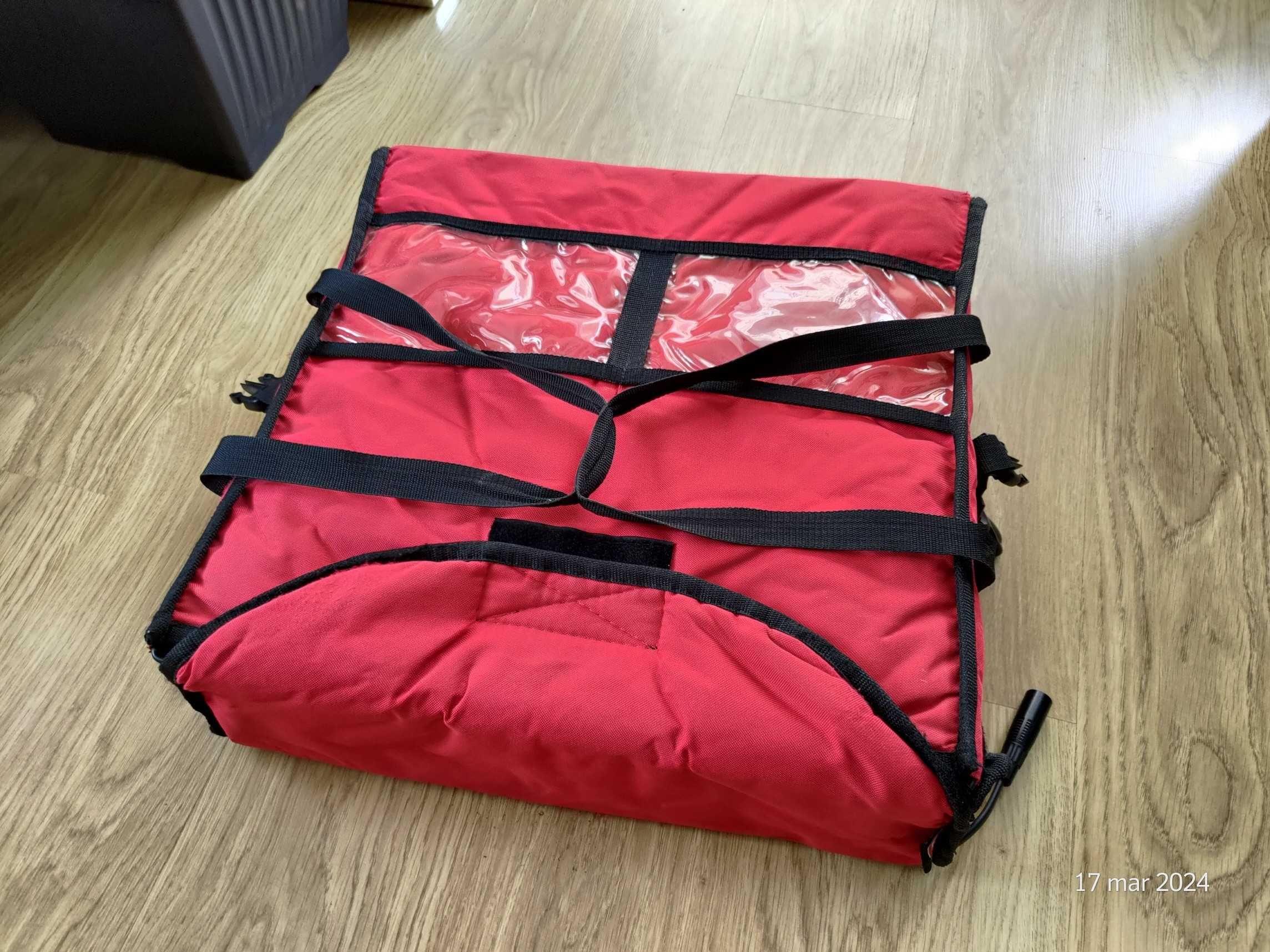 Torba na zakupy zakupowa Furmi podgrzewana 2x45 cm rzepT2L Pizza Kebab