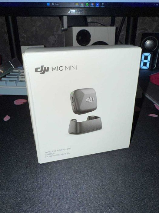 Мікрофон DJI mic mini black transmitter бездротовий петличка