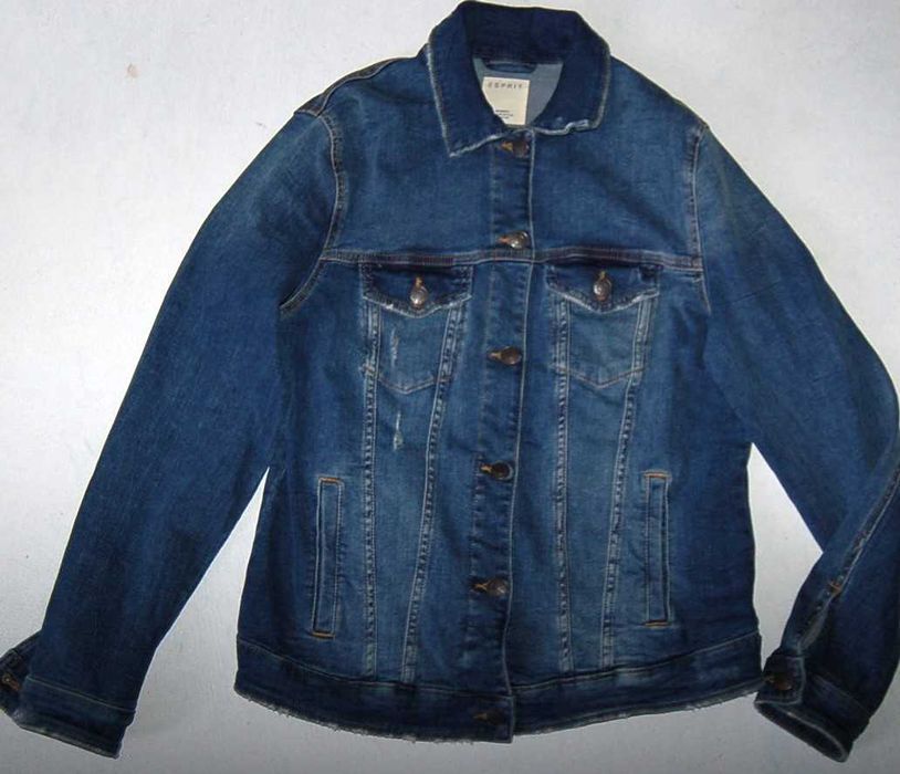 ESPRIT XL kurtka damska katana jeans jak nowa z elastanem