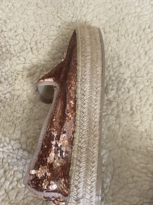 Ескадрільї жіночі з пайєтками Gitana 40 cм взуття з Італії