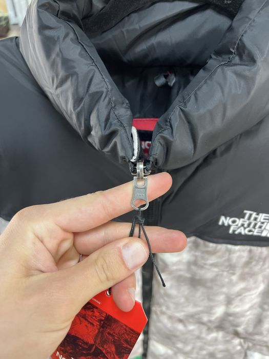 Куртка Supreme x The North Face Nuptse Paper-Print