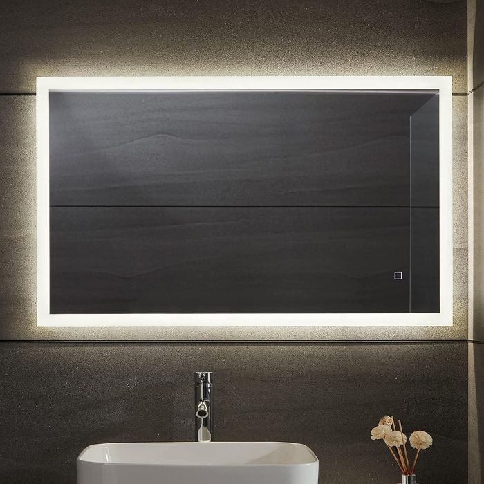 Lustro łazienkowe LED - 120x60cm