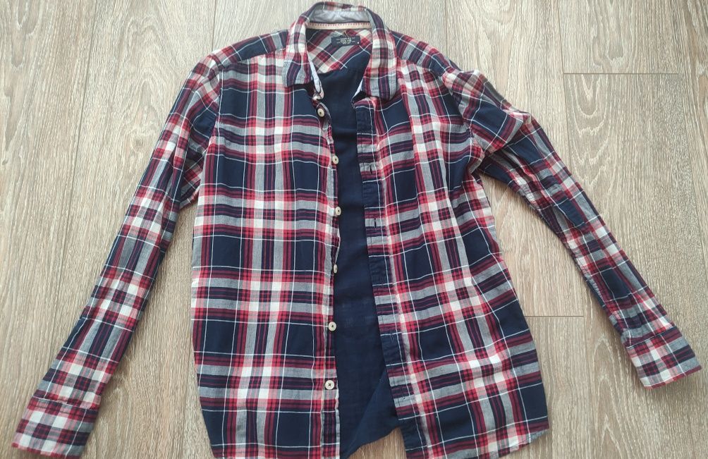 Рубашка в клетку Colins size M