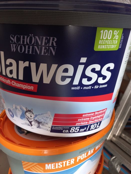 Біла фарба Polarweiss