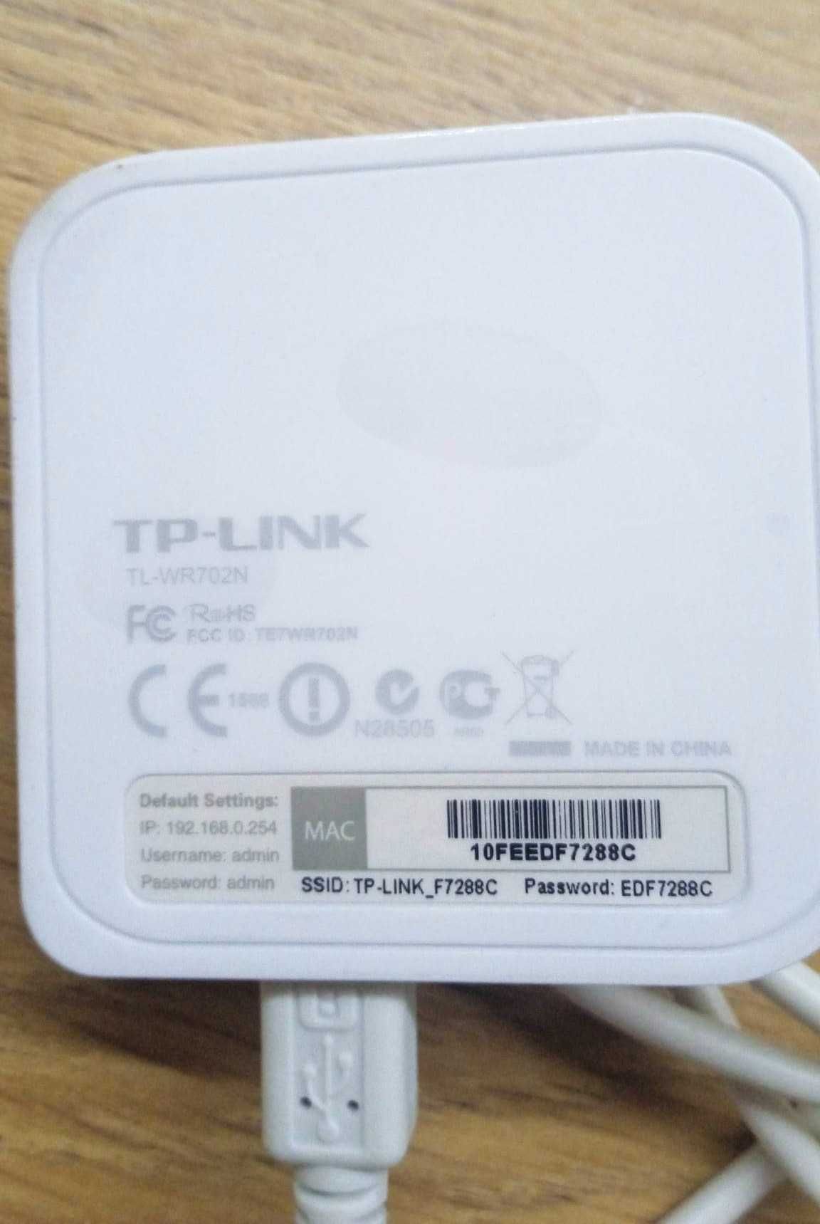 Nano router TP-link TL-WR702N NOWY