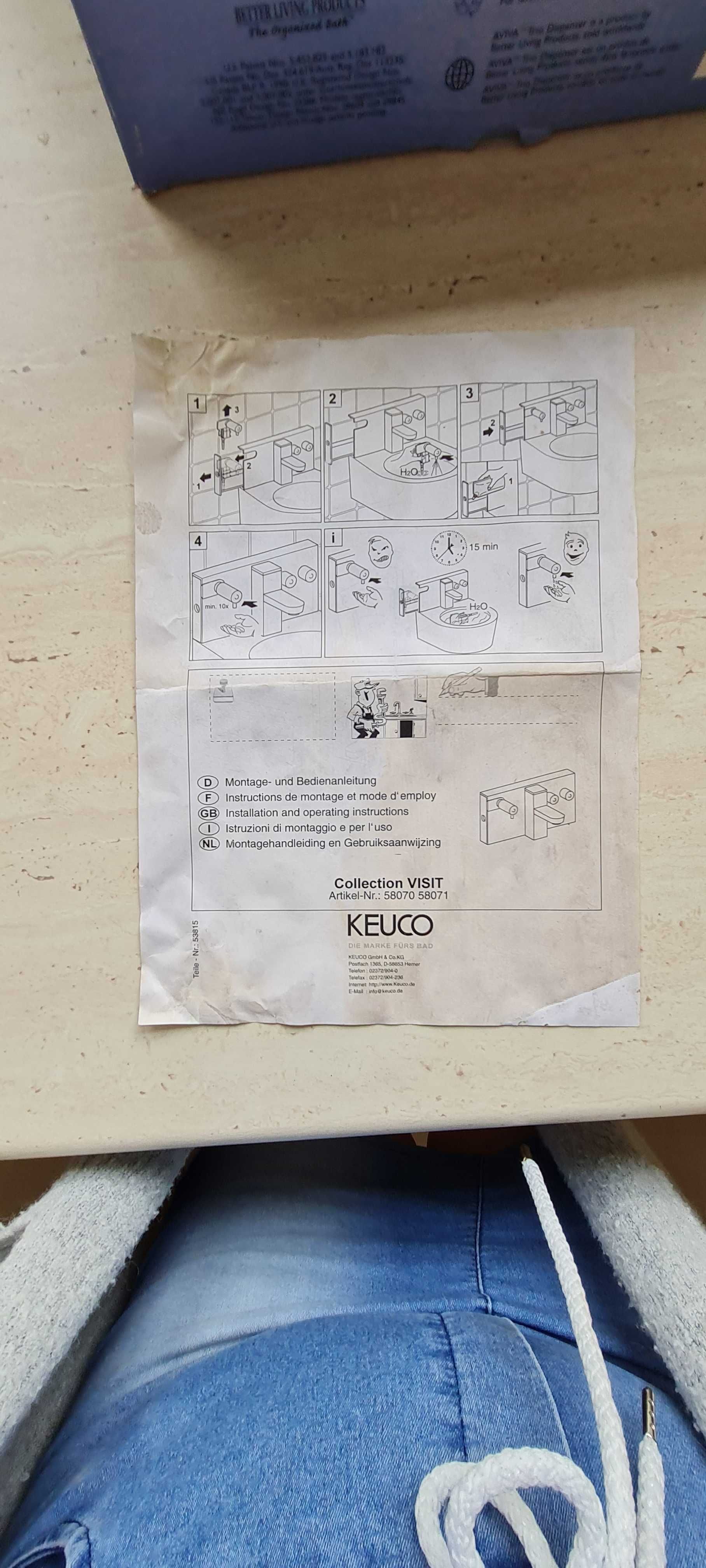 Umywalka z baterią