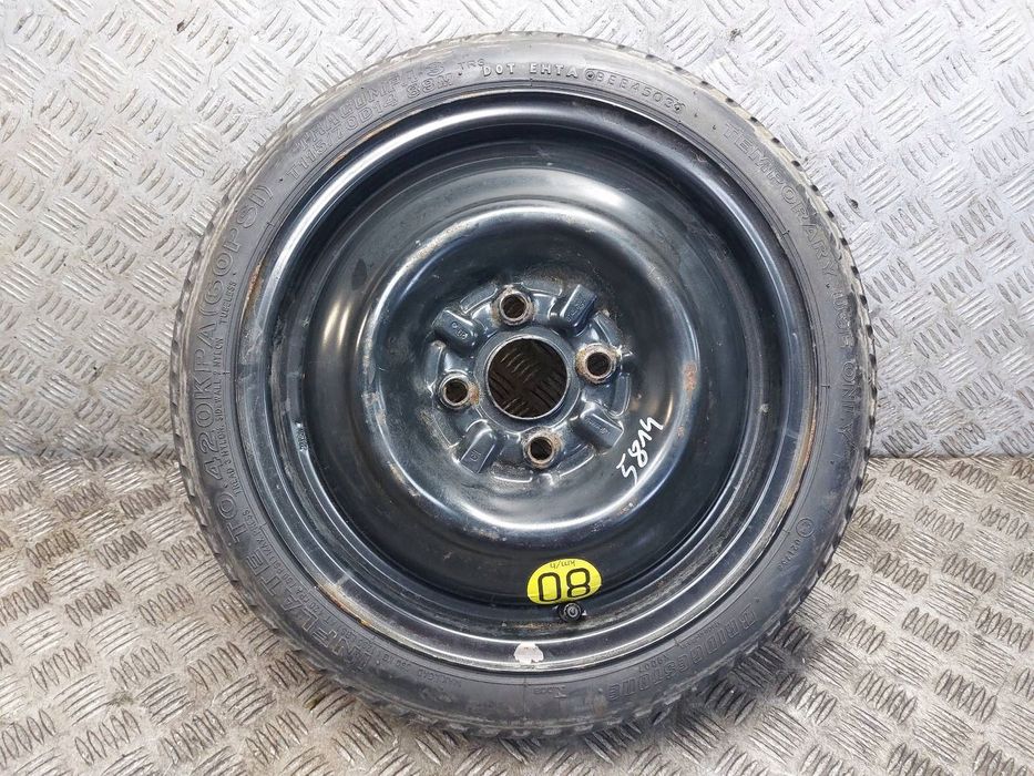 DOJAZDÓWKA 4X100 4Jx14 ET45 FI54,1 115/70R14 TOYOTA YARIS I