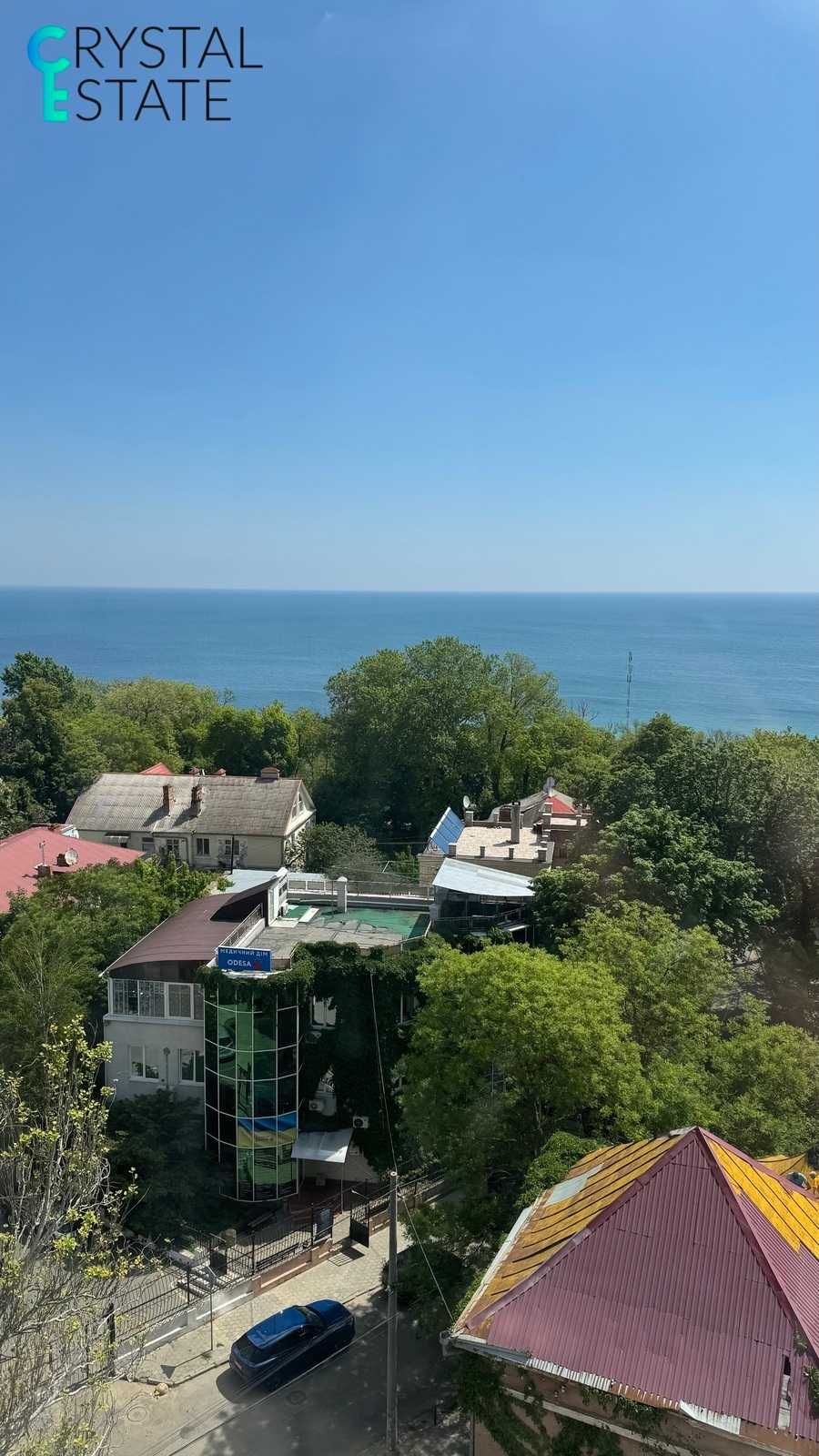 3-комнатная квартира в ЖК Ланжерон, терраса, вид на море