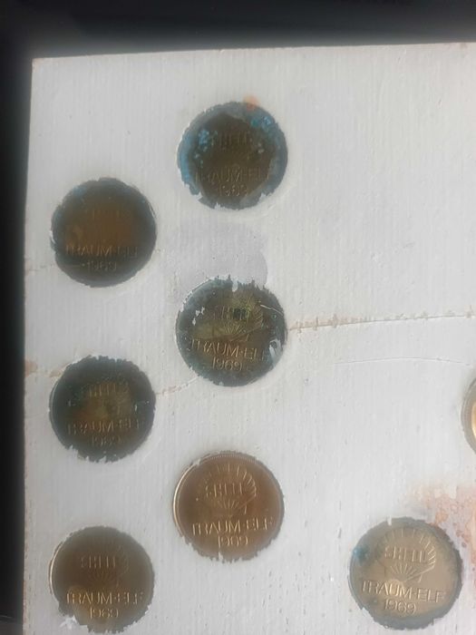 Монеты Football Shell 1969 Dream Eleven 69, чемпионат мира по футболу