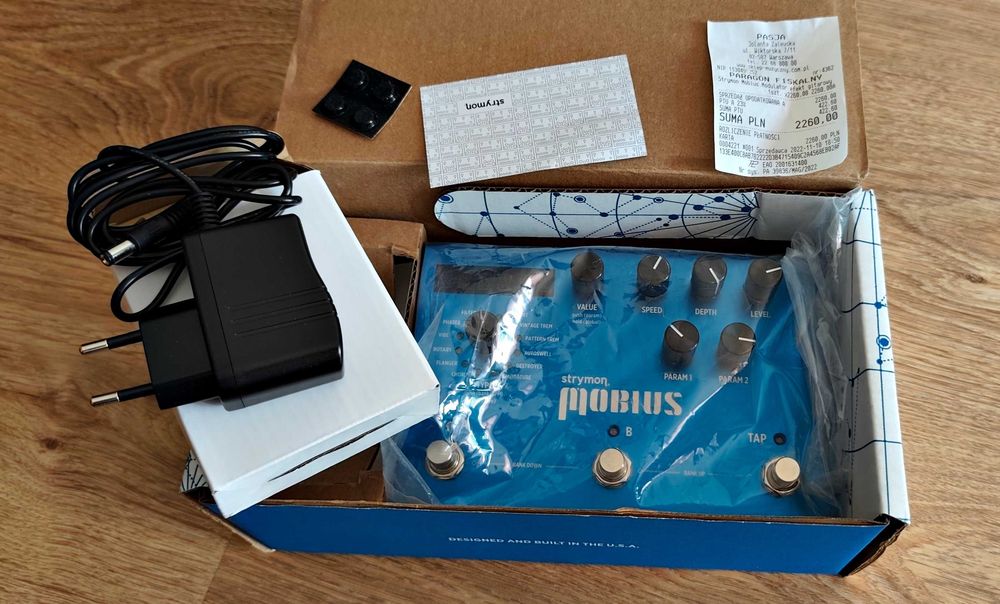 Strymon Mobius najlepsze modulacje  Made im  USA