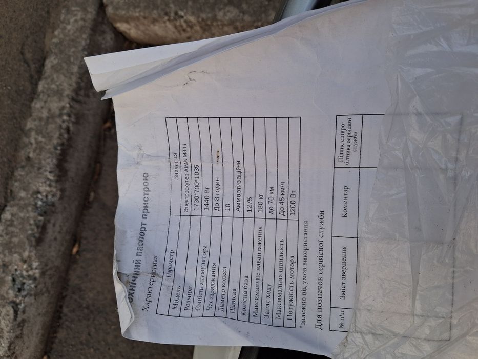 Електроскутер AIMA M3 Li