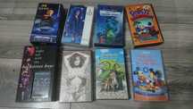 kasety VHS zestaw filmy koncerty bajki, cena za całość