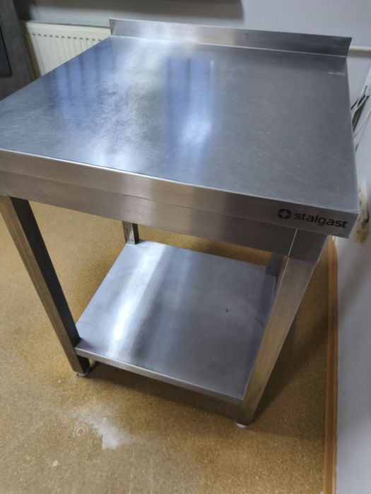 Stół roboczy stalgas ze stali nierdzewnej 60x60