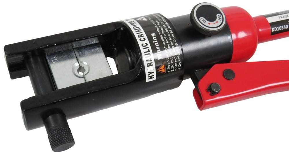 KRAFT&DELE Zaciskarka Praska Hydrauliczna Kabli Przewodów Lin KD10340