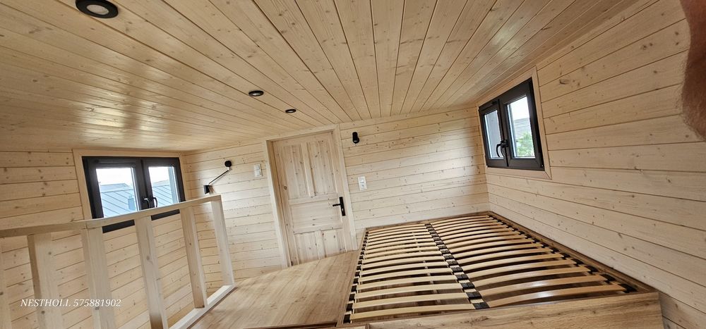 Domek mobilny z antresolą stodoła Nestholl