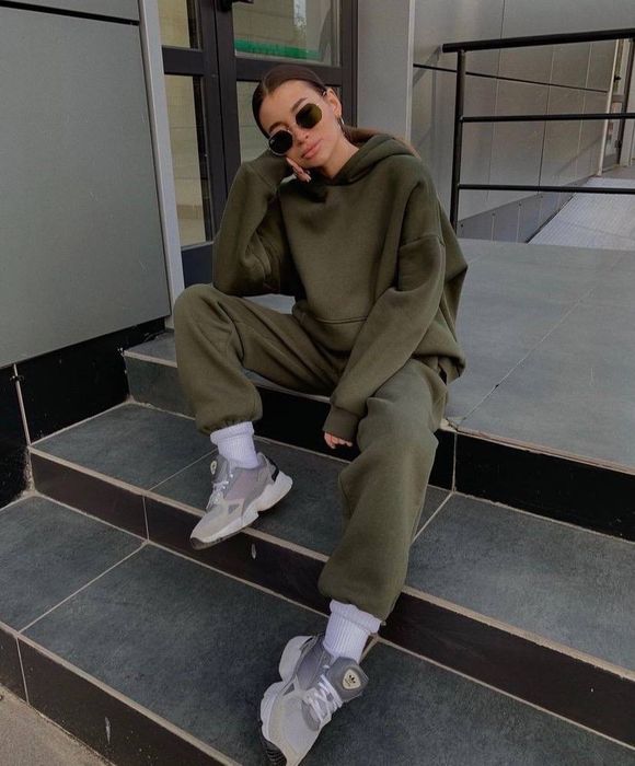 Теплий спортивний костюм на флісі S 42-44, M 44-46, L 48-50, XL 52-54