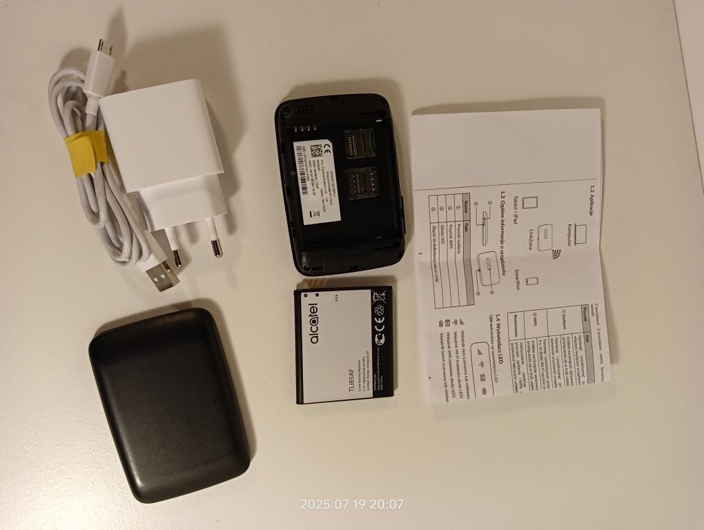 Router LTE 4G na kartę SIM do komputera laptopa smartfona na wakacje