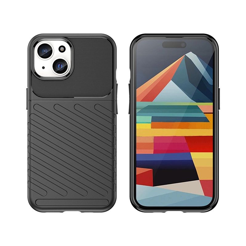 Pancerne Etui Thunder Case Do Iphone 15 - Czarne