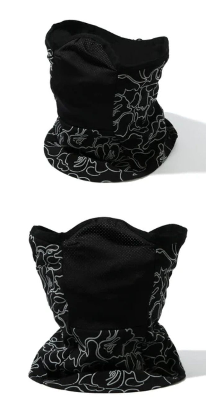 Маска Bape ABC  Neon camo sports mask баф