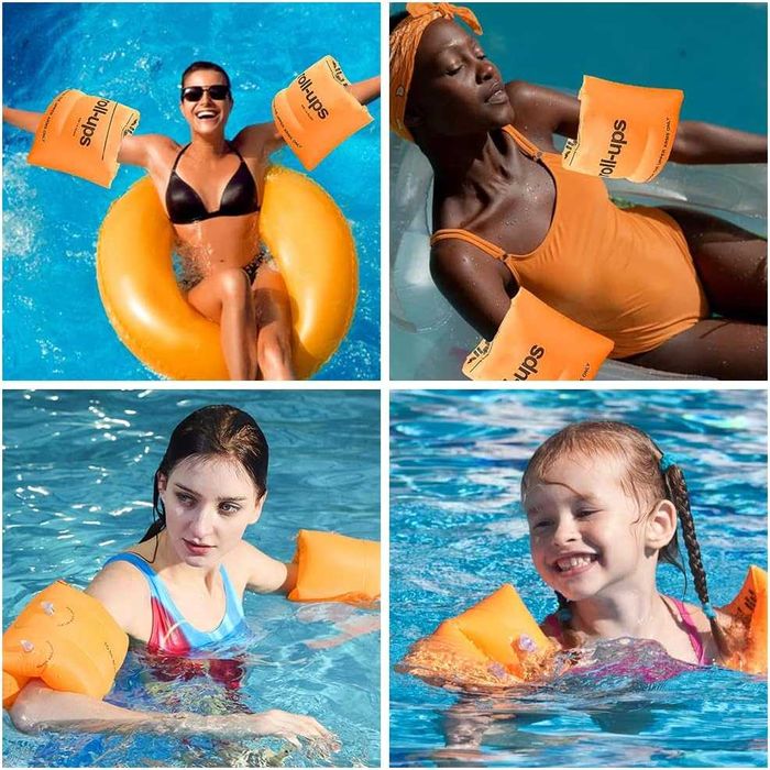 Pływaczki rękawki do pływania 2 pary